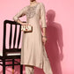 Women Kurta Pant And Dupatta Set Viscose Rayon