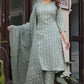Women Kurta Pant And Dupatta Set Viscose Rayon