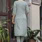 Women Kurta Pant And Dupatta Set Viscose Rayon