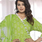 Women Kurta Pant And Dupatta Set Viscose Rayon