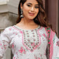 Women Kurta Pant And Dupatta Set Viscose Rayon
