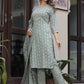 Women Kurta Pant And Dupatta Set Viscose Rayon