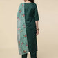 Women Kurta Pyjama & Dupatta Set Cotton Blend