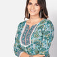 Women Pure Cotton Kurta Pyjama & Dupatta Set
