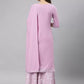 Women Kurta Pyjama & Dupatta Set Viscose Rayon