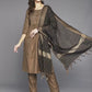 Women Kurta Pyjama & Dupatta Set Viscose Rayon