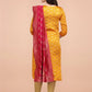 Women Kurta and Dupatta Set Cotton Silk