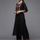 Women Cotton Blend Kurta and Palazzo Set