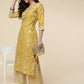 Women Kurta and Palazzo Set Cotton Blend