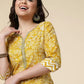 Women Kurta and Palazzo Set Cotton Blend