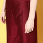 Women Kurta and Palazzo Set Silk Blend