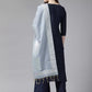 Women Silk Blend Kurta and Palazzo Set
