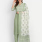 Women Blue Viscose Rayon Kurta and Palazzo Set