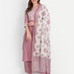Women Blue Viscose Rayon Kurta and Palazzo Set