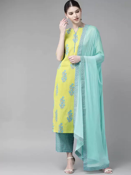 Women Kurta and Palazzo Set Viscose Rayon