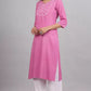 Women Kurta and Palazzo Set Viscose Rayon