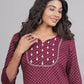 Women Kurta and Palazzo Set Viscose Rayon
