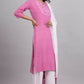 Women Kurta and Palazzo Set Viscose Rayon