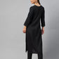 Women Kurta and Pant Set Cotton Blend