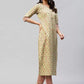 Women Kurta and Pant Set Cotton Blend