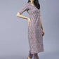 Women Kurta and Pant Set Cotton Blend