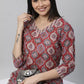 Women Kurta and Pant Set Cotton Blend