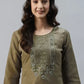 Women Kurta and Pant Set Cotton Blend