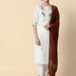 Women Kurta and Pant Set Cotton Blend