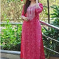 Women Cotton Rayon Kurta and Pant Set