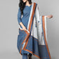 Women Kurta and Pant Set Viscose Rayon