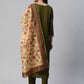 Women Kurta and Pant Set Viscose Rayon