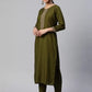 Women Kurta and Pant Set Viscose Rayon