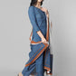 Women Kurta and Pant Set Viscose Rayon