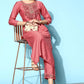 Women Kurta Pant And Dupatta Set Viscose Rayon
