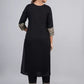Women Kurta and Pant Set Viscose Rayon