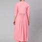 Women Kurta and Pant Set Viscose Rayon