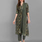 Women Kurta and Pant Set Viscose Rayon