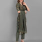 Women Kurta and Pant Set Viscose Rayon