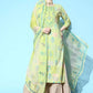 Women Kurta and Sharara Set Cotton Blend