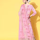 Women Kurta and Sharara Set Cotton Blend