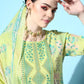 Women Kurta and Sharara Set Cotton Blend