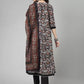 Women Kurta and Trousers Set Pure Cotton