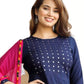 Women Viscose Rayon Kurti Patiala and Dupatta Set
