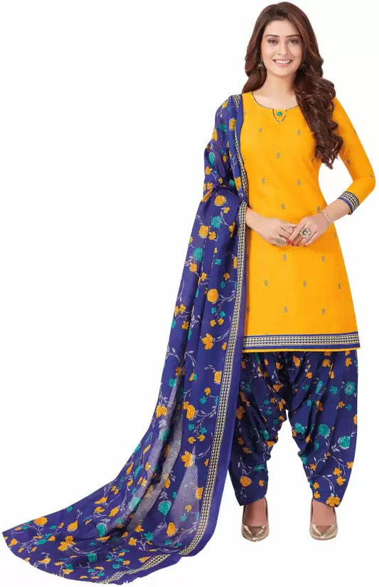 Women Pure Cotton Kurti and Patiala Set
