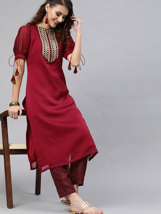 Women Kurta With Trousers
