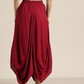 Women Maroon Dhoti Style Skirt