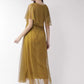 Women Maxi Gold Dress