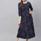 Women Quirky Printed Maxi Dress