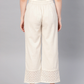 Women Off-White Palazzos