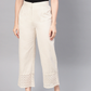Women Off-White Palazzos